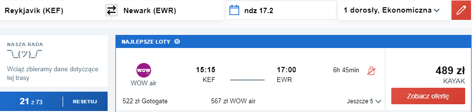 Rezerwacja przelotów