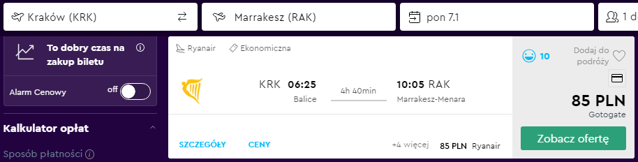 Rezerwacja przelotów