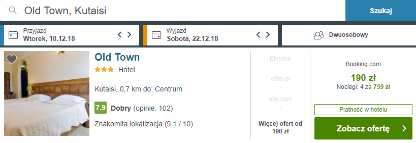 rezerwacja hotelu