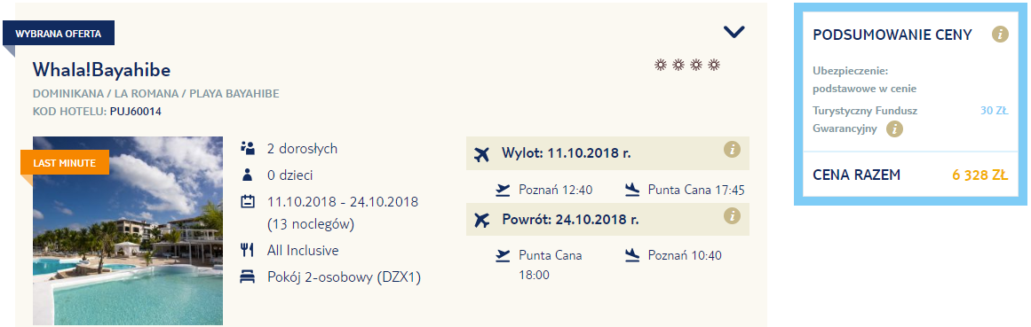 rezerwacja wczasów