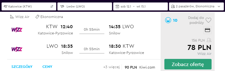 Lwów loty
