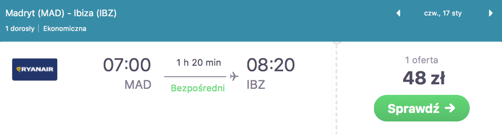 zarezerwuj loty na ibize