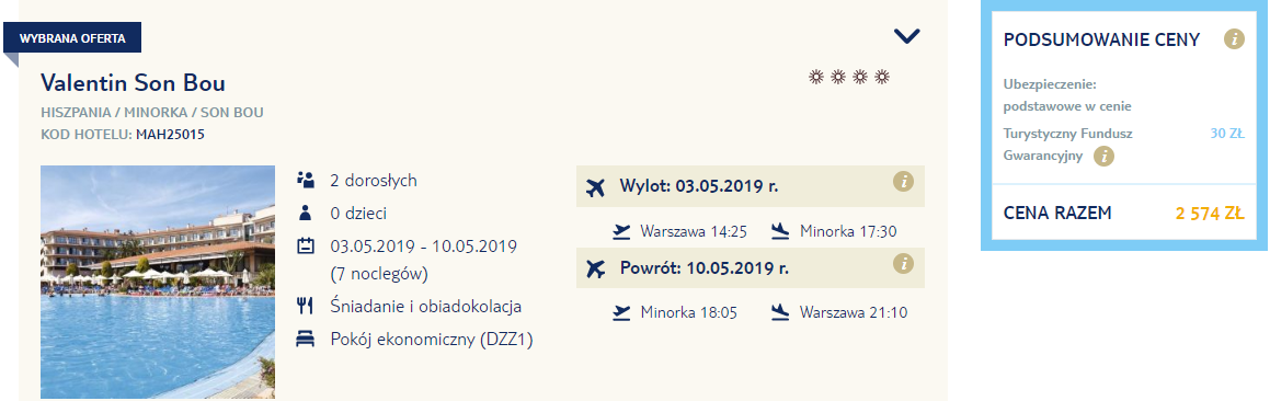 rezerwacja wczasów