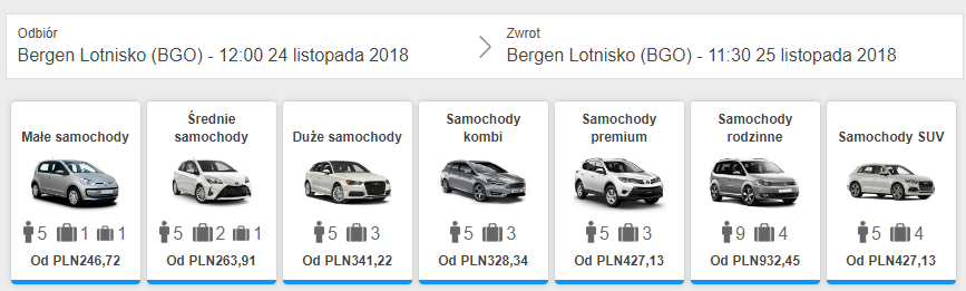Bergen auto