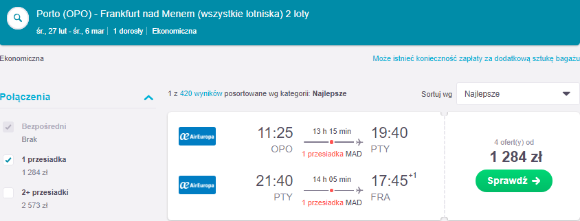 Rezerwacja przelotów