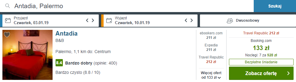 rezerwacja noclegów