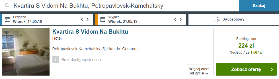 rezerwacja noclegów