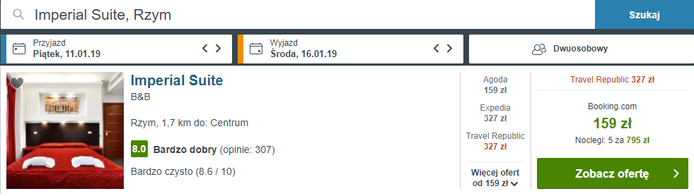 rezerwacja noclegów