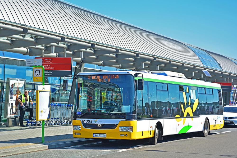 autobus Modlin, koleje mazowieckie