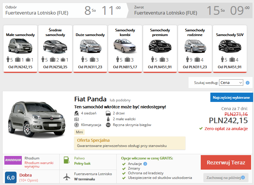 Fuerteventura auto