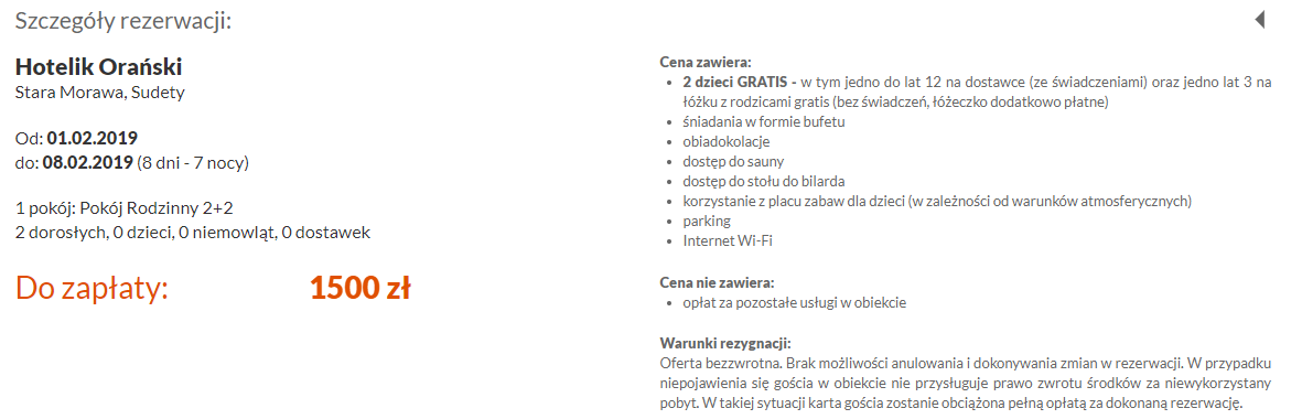 Travelist rezerwacja
