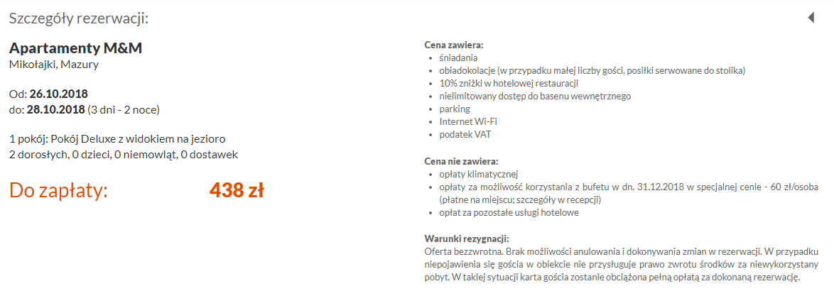 rezerwacja noclegów