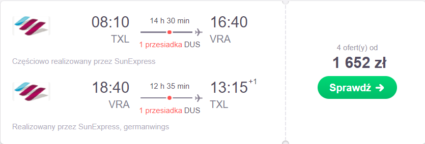 varadero loty