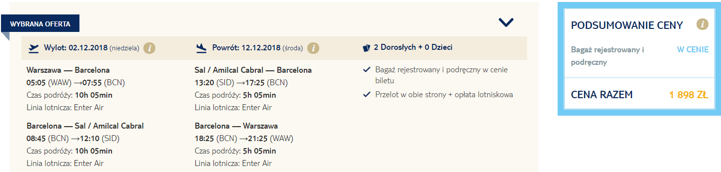 rezerwacja lotów na sal