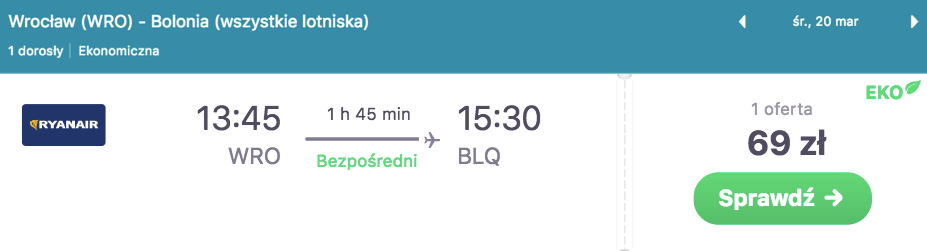 zarezerwuj lotydo bolonii
