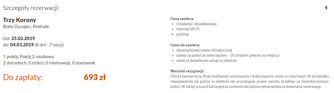 rezerwacja noclegów