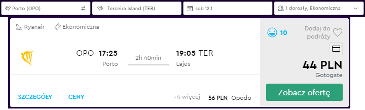 Terceira loty