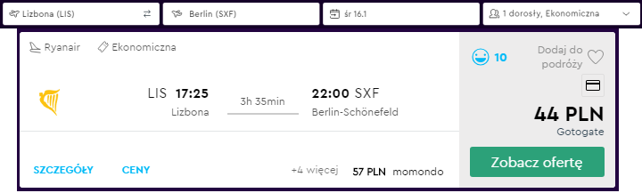 Berlin loty