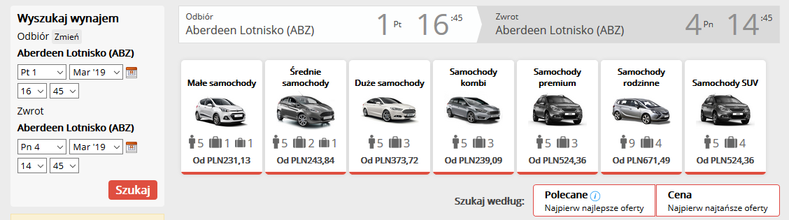 Aberdeen auto