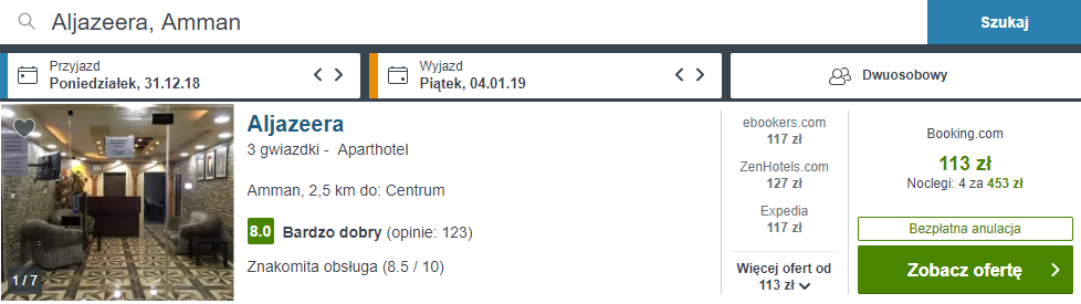 rezerwacja noclegów
