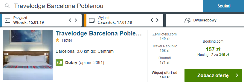 rezerwacja noclegów