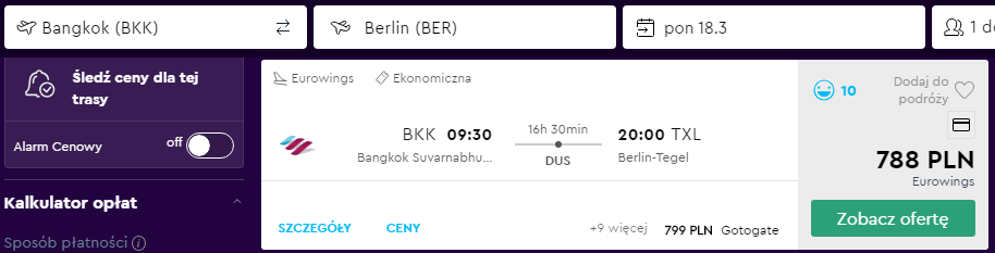 Rezerwacja przelotów