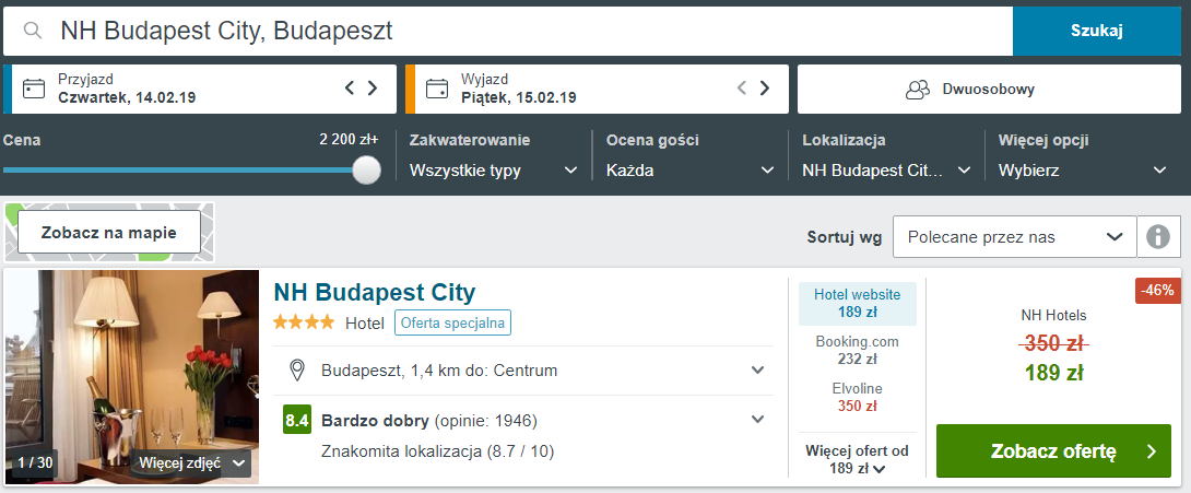 Budapeszt noclegi