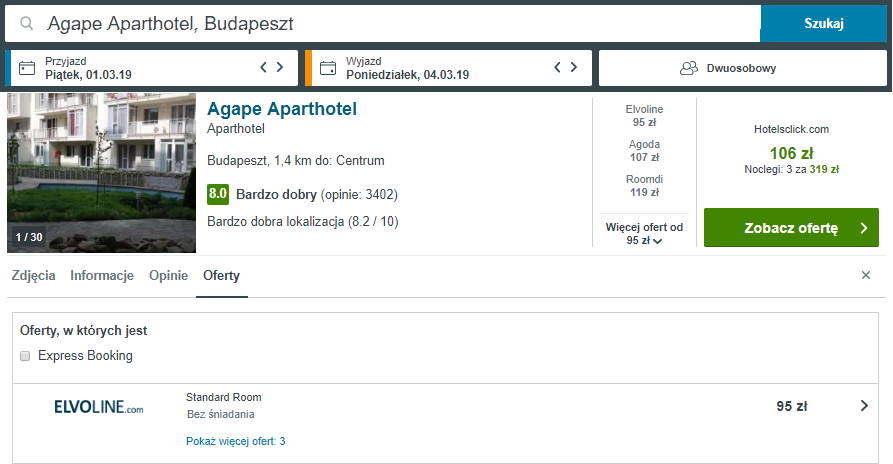 zarezerwuj hotel w budapeszcie