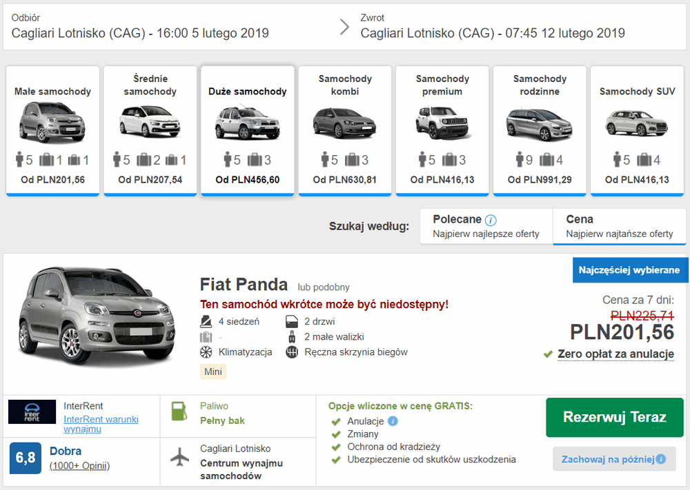 auto cagliari