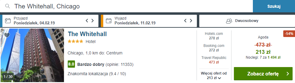 rezerwacja noclegów