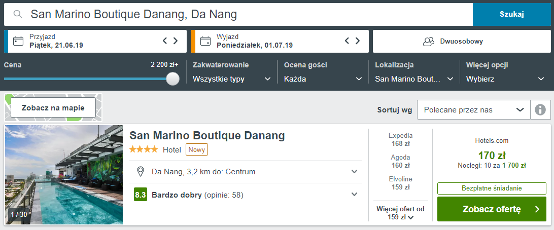 Da Nang loty