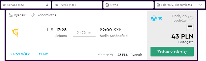 Berlin loty