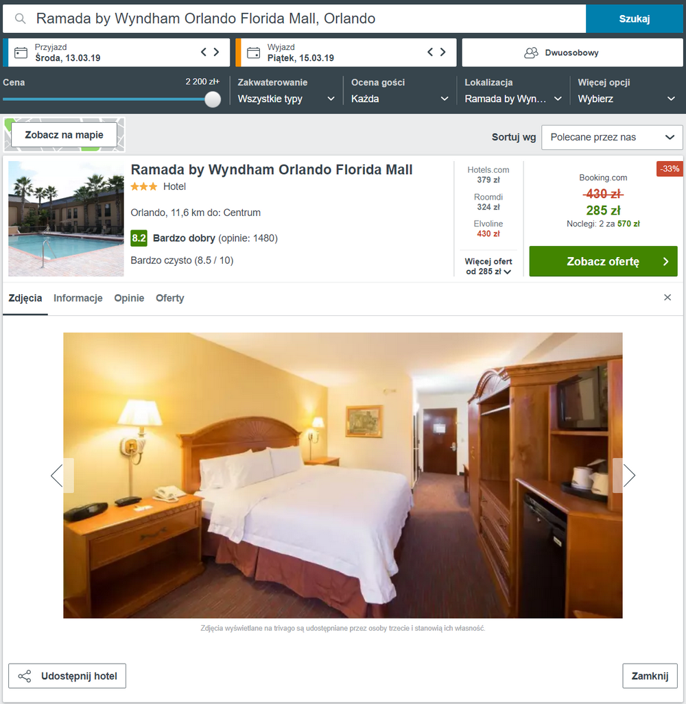 noclegi na florydzie