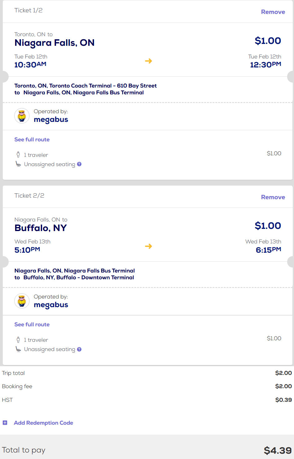 megabus kanada tanie przejazdy