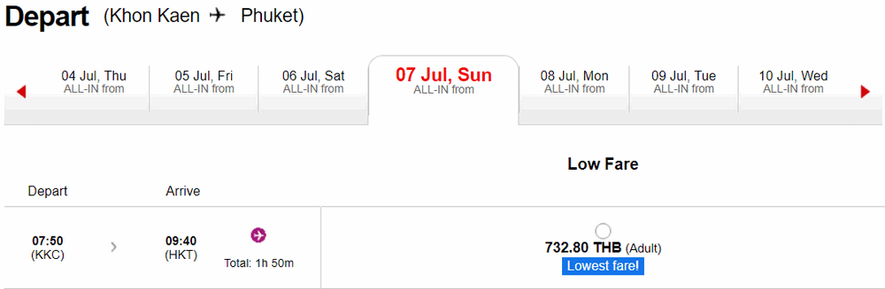 tanie loty na phuket