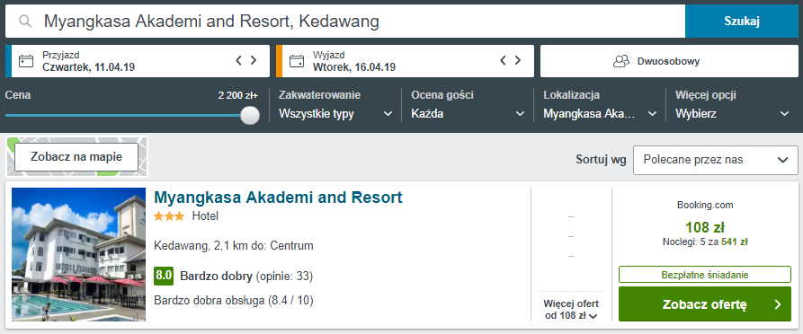 Rezerwacja przelotów