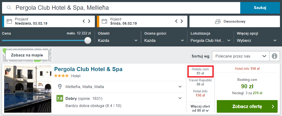 Malta hotel