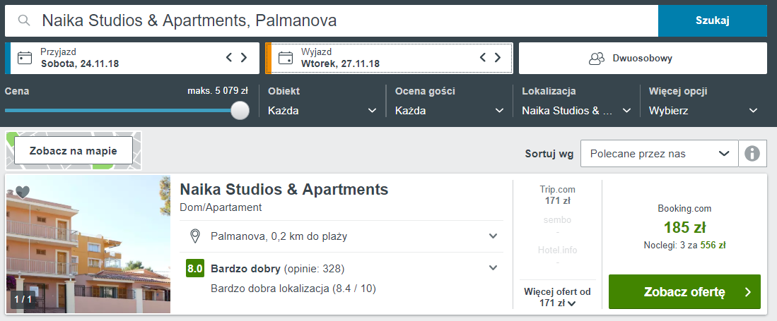 Majorka noclegi