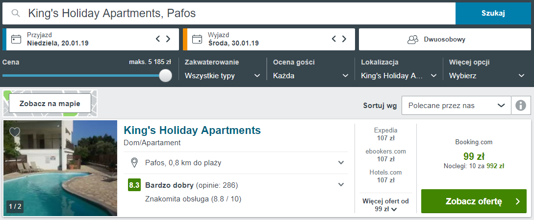 Pafos apartament