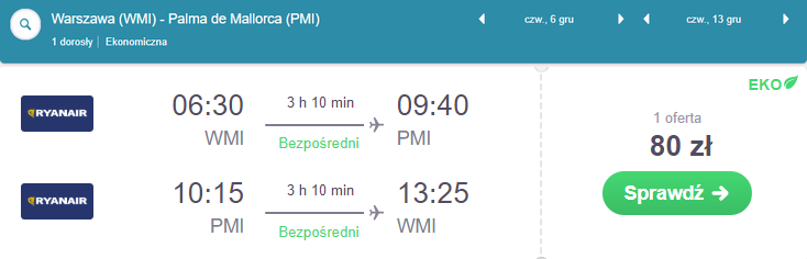 rezerwacja lotów