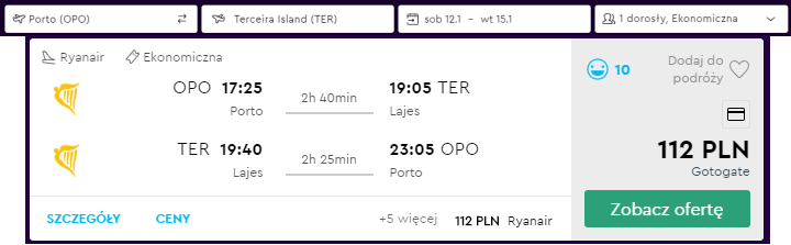 Terceira loty