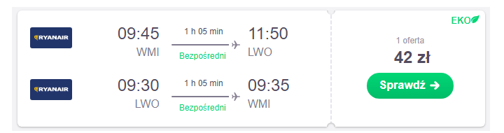 Lwów loty