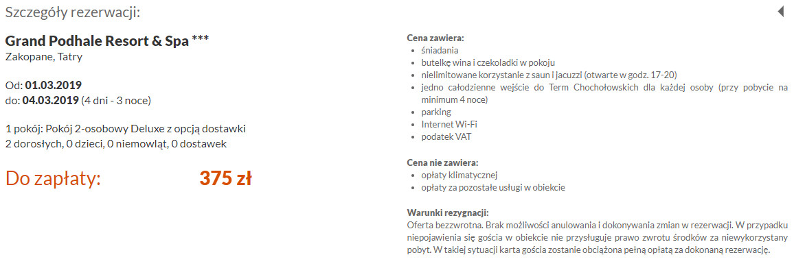rezerwacja noclegów