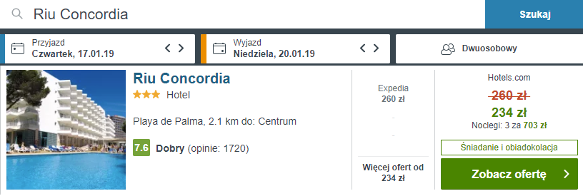 rezerwacja noclegów