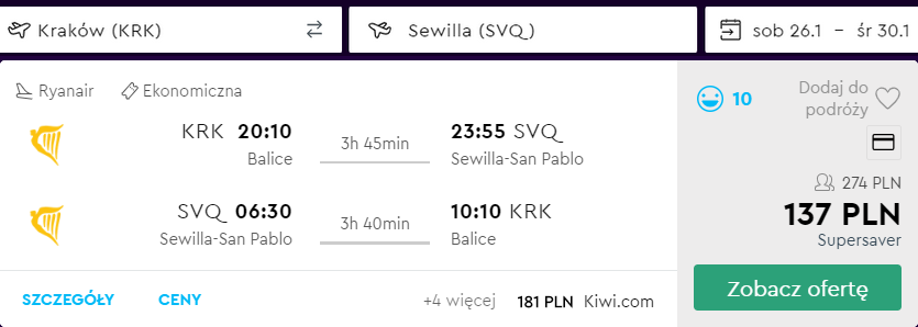 loty do sewilli