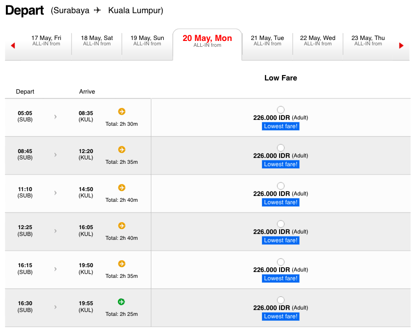zarezerwuj loty do kuala lumpur