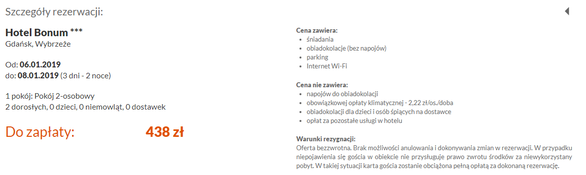 Travelist rezerwacja