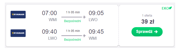 Lwów loty