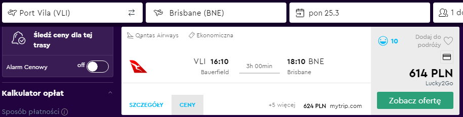 Rezerwacja przelotów