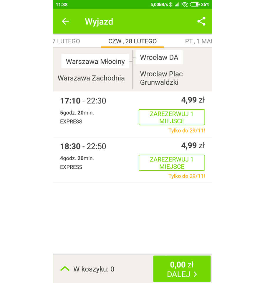 Wrocław z Warszawy